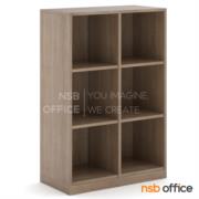 C07A096-1:ชั้นวางของอเนกประสงค์ 6 ช่องโล่ง รุ่น Zynthor (ซินธอร์) ขนาด 80W*40D*120H cm.  