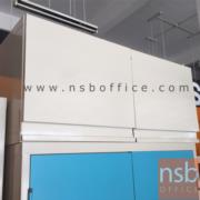 E26A004:ตู้เหล็กแขวนลอย 2 บานเปิดใหญ่ รุ่น PANTIO PN-501   ขนาด 100W*44H cm. 