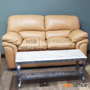 B12A215-2:โซฟาที่นั่งหนังแท้  รุ่น Jupiter (จูปิเตอร์)  2 ที่นั่ง ขนาด 162W cm.   