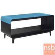 B13A237-2:โต๊ะกลางเหล็กล้วน รุ่น KIO-09  ขนาด 90W cm. พร้อมแผ่นครอบด้านบน 