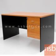 A12A002-4:โต๊ะทำงาน 2 ลิ้นชัก รุ่น Clayton (เคลย์ตัน)  ขนาด 150W*75D cm.  