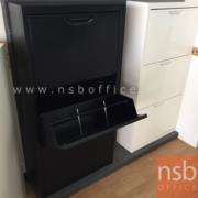 E25A011-4:ตู้เอนกประสงค์ 3 ลิ้นชัก บานสวิง มุมเปิด 55 องศา 