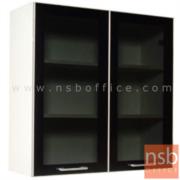K01A018-2:ตู้แขวน บนบานเปิดกระจก 80H cm  ขนาด 80W cm 