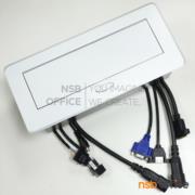 A24A028:ป๊อปอัพสี่เหลี่ยมมุมมน รุ่น RR-065  ขนาด 26.5W cm. ฝาอลูมิเนียม