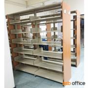 D01A034-2:ชั้นห้องสมุด 6 ชั้น  รุ่น TY-SS713  ขนาด 187W*196.5H cm. พร้อมแผ่นไม้ปิดข้าง