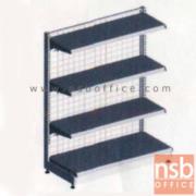 D06A001-1 :ชั้นเหล็กซุปเปอร์มาร์เก็ต สูง 120 cm. หนา 0.5 mm. 4 แผ่นชั้น หน้าเดียว  รุ่น CK-F12  แบบตัวตั้ง  