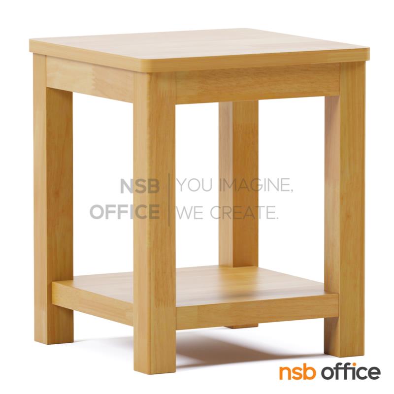 B13A281:โต๊ะกลางไม้ยางพาราล้วน รุ่น Kilmister (คิลมิสเตอร์)  ขนาด 50W cm.