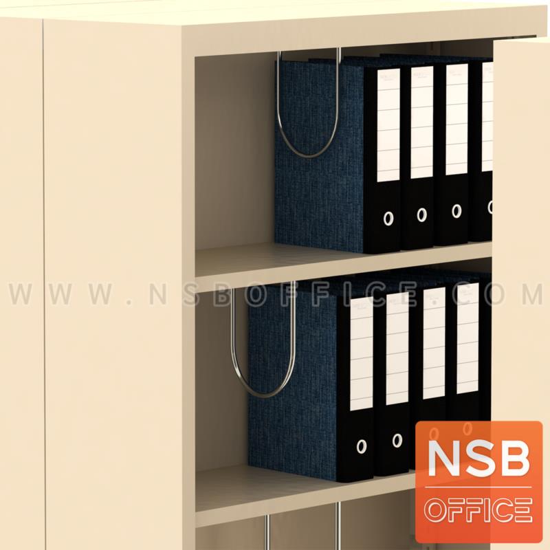 ตู้รางเลื่อนแบบมือผลัก 1 ตอน 122D cm ขนาด 4, 6, 8, 10, 12, 14, 16 ตู้ (สูงพิเศษ 6 ช่อง)