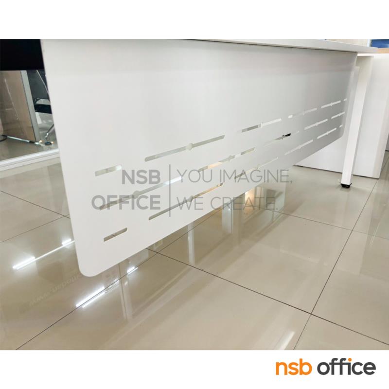 แผ่นบังตาเหล็ก ติดตั้งใต้โต๊ะ รุ่น Saturn 100W, 120W, 125W, 135W, 145W, 150W, 160W ,165W และ 180W cm.  