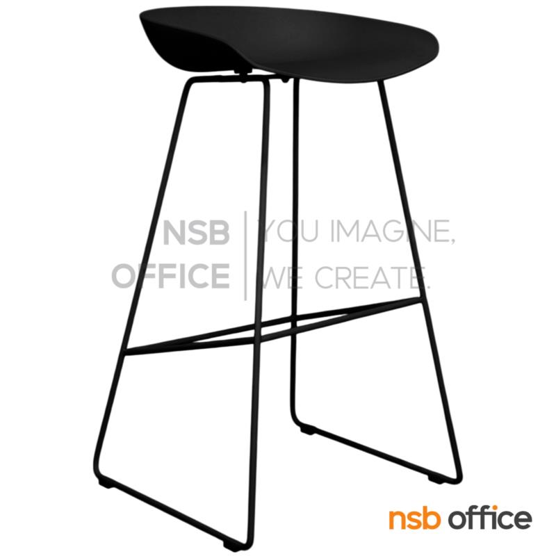 B18A075:เก้าอี้บาร์สูง รุ่น CAMEL (แคมเมิล)  โครงขาเหล็ก