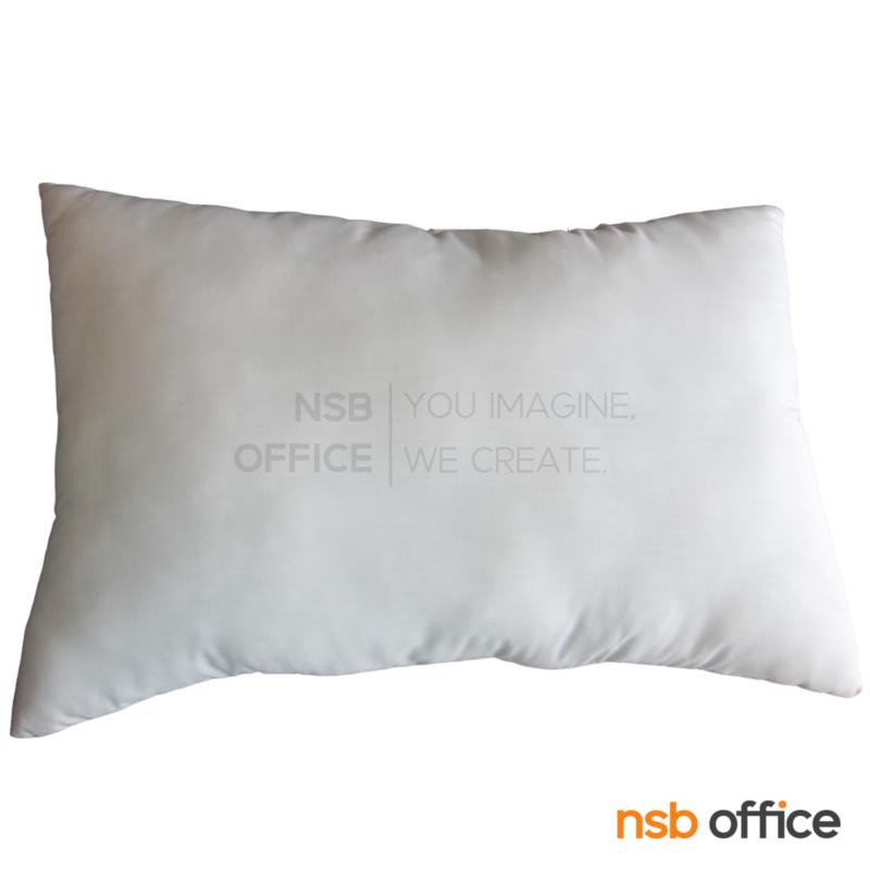 หมอน  รุ่น Avan (เอวาน) ขนาด 28W*18H นิ้ว ผ้าสีขาว