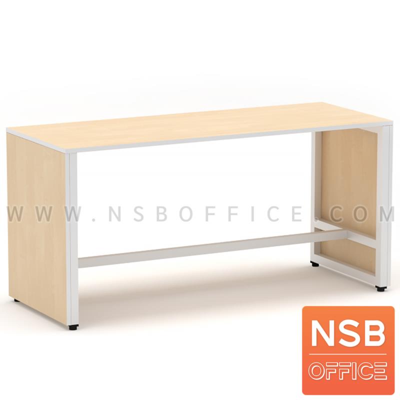 A22A024:โต๊ะประชุมกลุ่มย่อย บาร์สูง รุ่น Scarlet (สกาเล็ต) 150W, 180W, 210W, 240W cm. แผ่นบังตาด้านข้าง