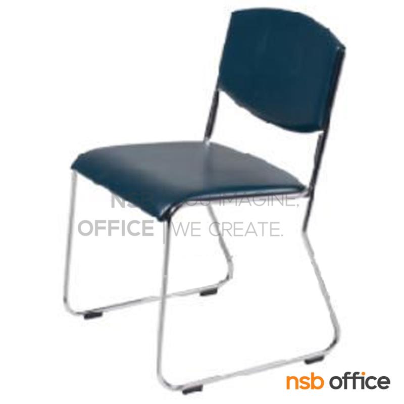 B08A100:เก้าอี้จัดเลี้ยง รุ่น Yoru (โยรุ)  ขาเหล็กชุบโครเมี่ยม