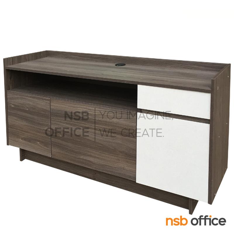 C08A056:ชั้นวางทีวี รุ่น Ellie (เอลลี่) ขนาด 140W cm. 2 ลิ้นชัก 1 บานเปิด 