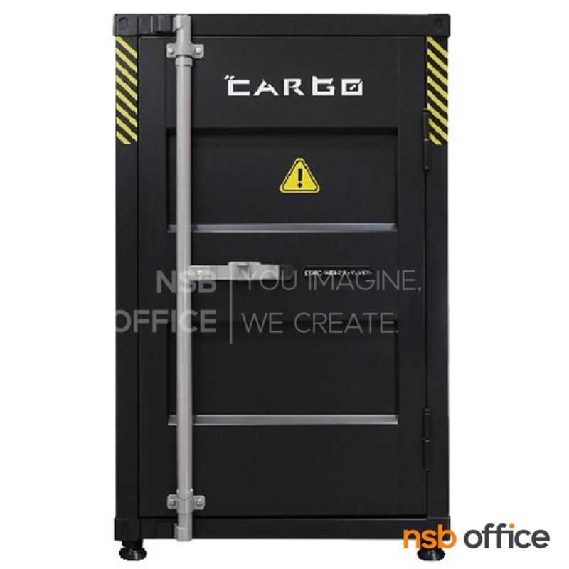 E16A023:ตู้อเนกประสงค์ 1 บานเปิด รุ่น Clyxis (ไคลซิส) ขนาด 60W*45D*95.8H cm. 