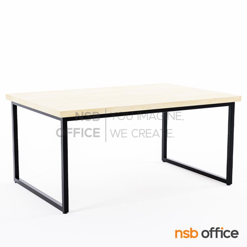 B13A185:โต๊ะกลางเมลามีน ขาเหล็กทำสี รุ่น Rainbeau (เรนโบ)  