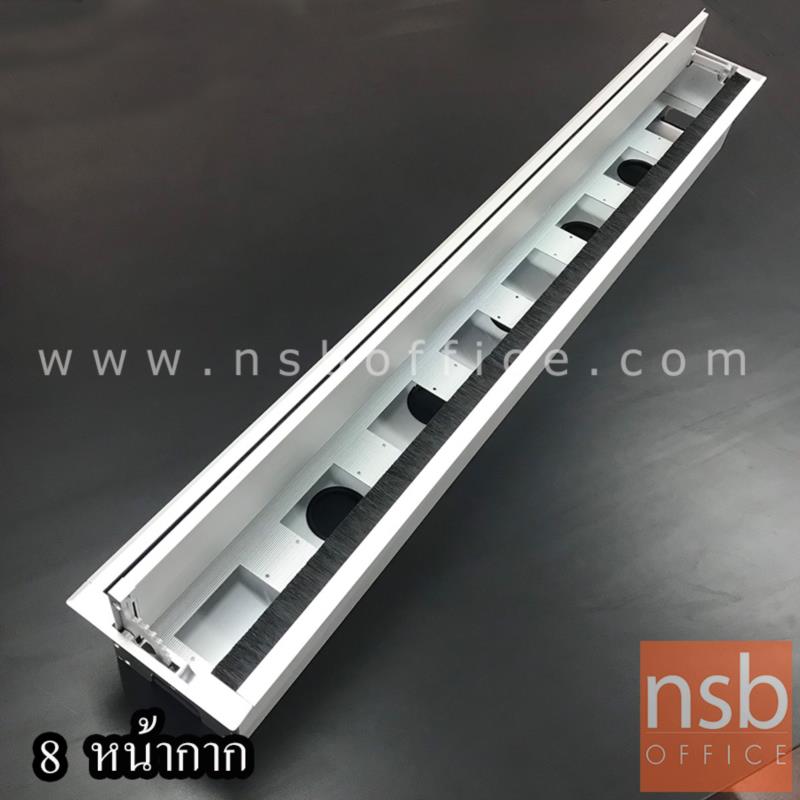 รางไฟอลูมิเนียม  รุ่น PANDA ขนาด 40W, 60W, 80W และ 100W cm. (3 ,4 ,6 และ 8 หน้ากาก) 