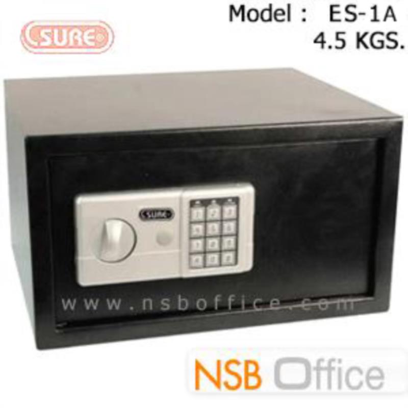 F03A011:ตู้เซฟดิจิตอล SR-ES-1A (1 รหัสกด / ปุ่มหมุนบิด) ขนาด 31W*20D*20H cm.   