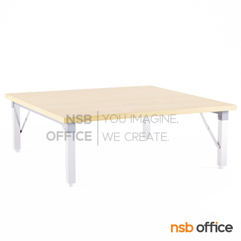 A17A105:โต๊ะญี่ปุ่นทรงเหลี่ยมพับได้  รุ่น Humble (ฮัมเบิ้ล)  หน้าไม้เมลามีน 