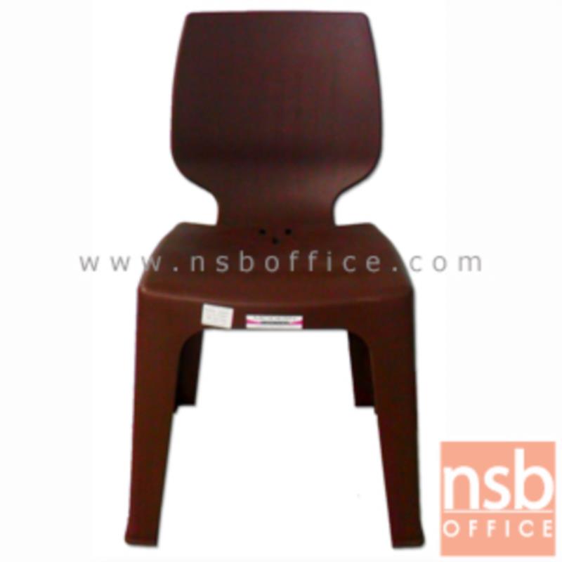 B10A077:เก้าอี้พลาสติกเกรด A รุ่น Macaron (มาการอง) ซ้อนเก็บได้ (กล่องละ 10 ตัว)