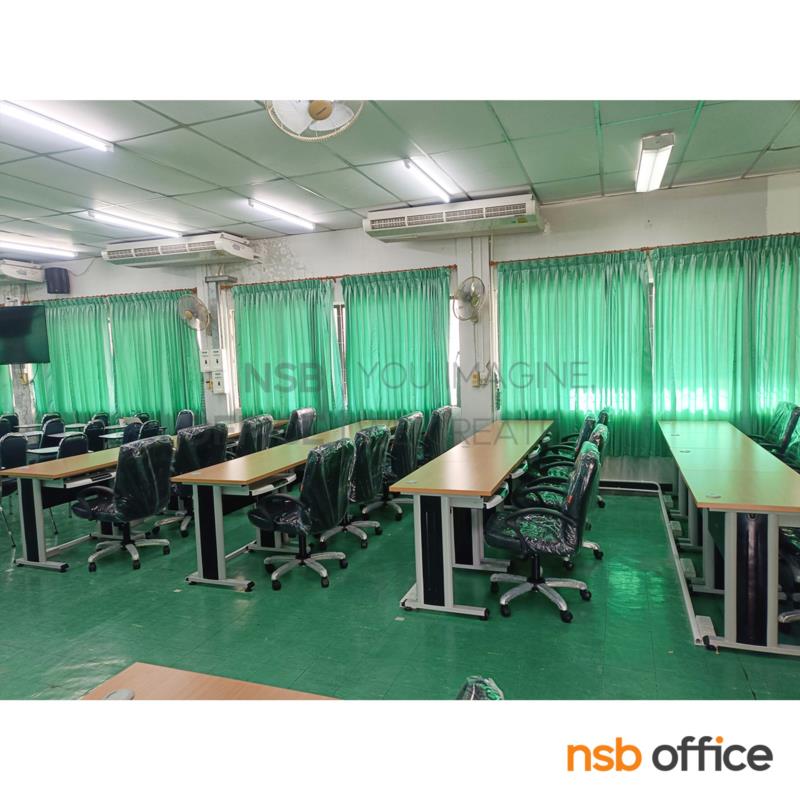 โต๊ะคอมพิวเตอร์  รุ่น Trinity (ทรินิตี้) ขนาด 80W cm.  ขาเหล็ก