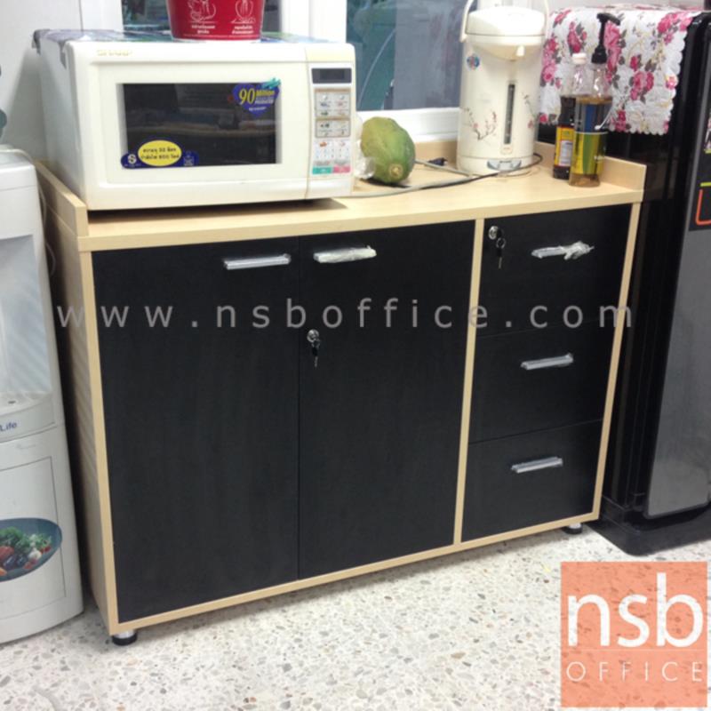 ตู้วางไมโครเวฟ เตรียมอาหาร รุ่น Wallbox (วอลบ็อกซ์) ขนาด 120W, 150W cm. มีขอบกันตก