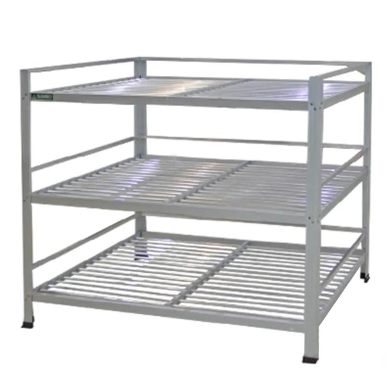 ชั้นคว่ำจานอลูมิเนียม 3 ชั้น  รุ่น DSA 03 (ขนาด 62 ,  78 และ 99 ซม.) 