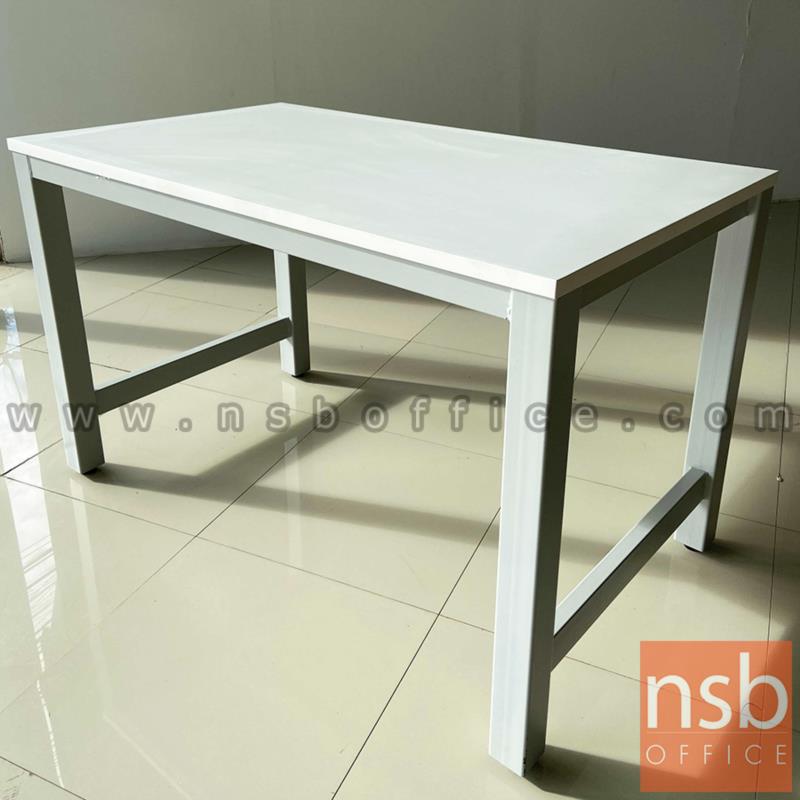 โต๊ะปฏิบัติการ รุ่น Omega (โอเมก้า) ขนาด 150W, 180W, 200W cm. หน้าท็อป HPL และ คอมแพคลามิเนต ขาเหล็กเหลี่ยม Epoxy