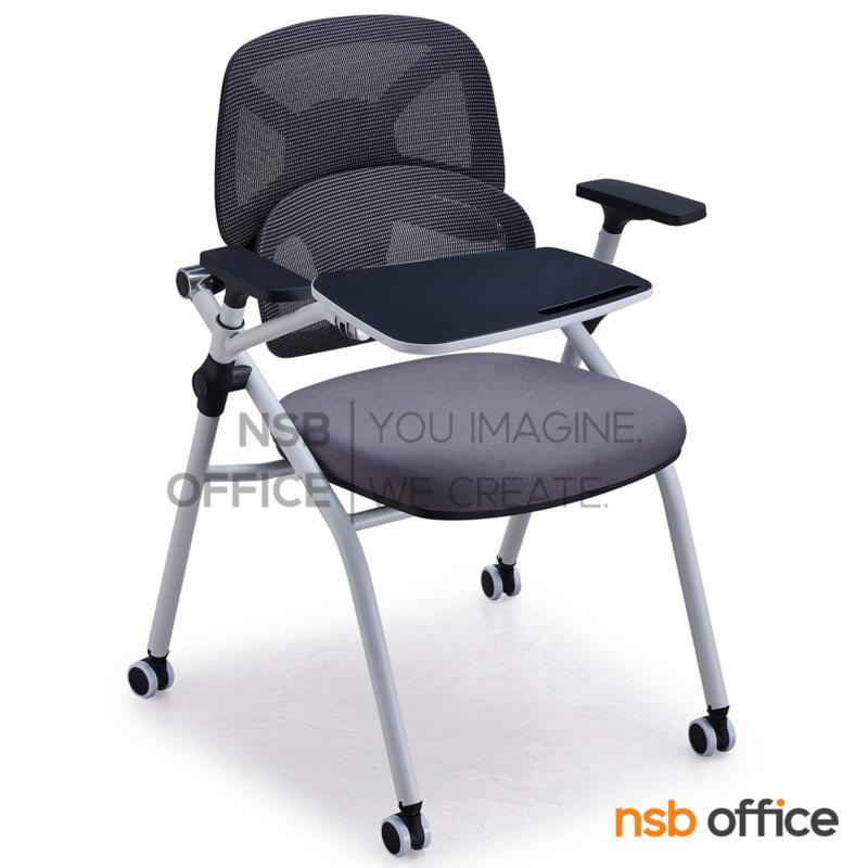 B07A133:เก้าอี้เลคเชอร์หลังเน็ต รุ่น Glimmer (กลิมเมอร์)  ล้อเลื่อน ขาเหล็ก