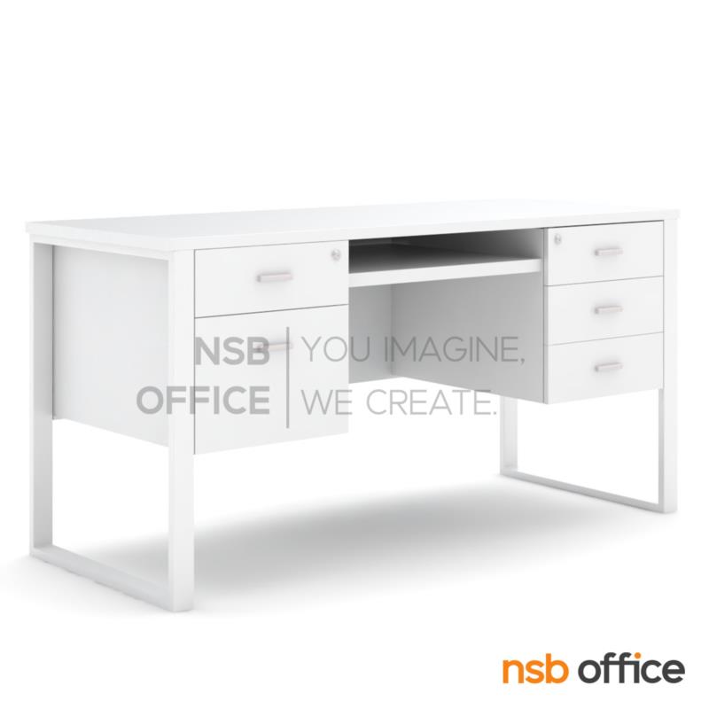 A10A151:โต๊ะทำงานขาเหล็ก รุ่น Tenus (เทนัส)   ขาเหล็ก