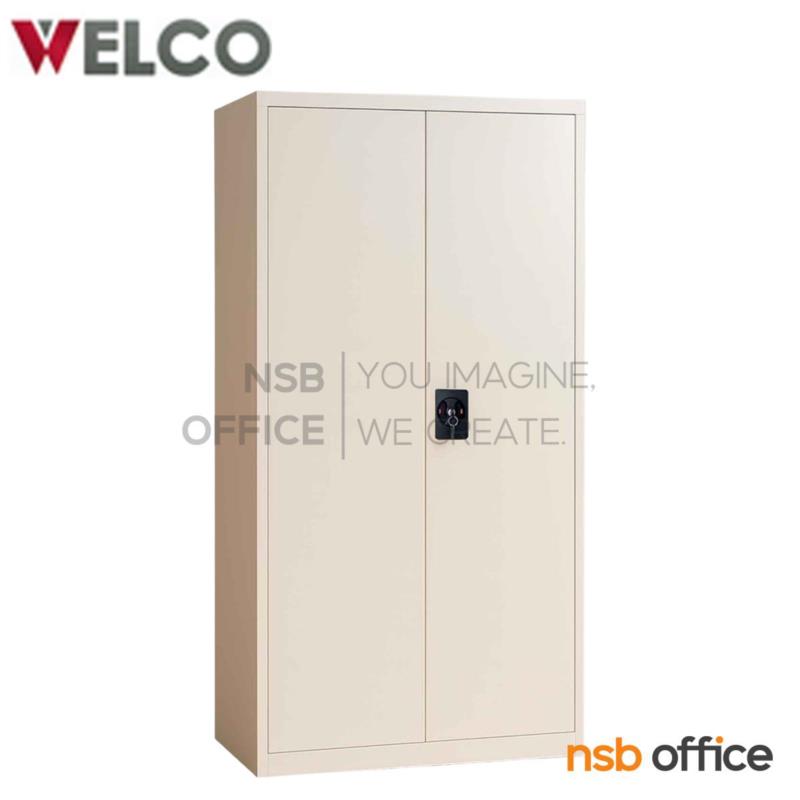 E05A014:ตู้เสื้อผ้าเหล็ก 2 บานเปิด รุ่น WCAB10  ขนาด 91W*53D*183H cm. 
