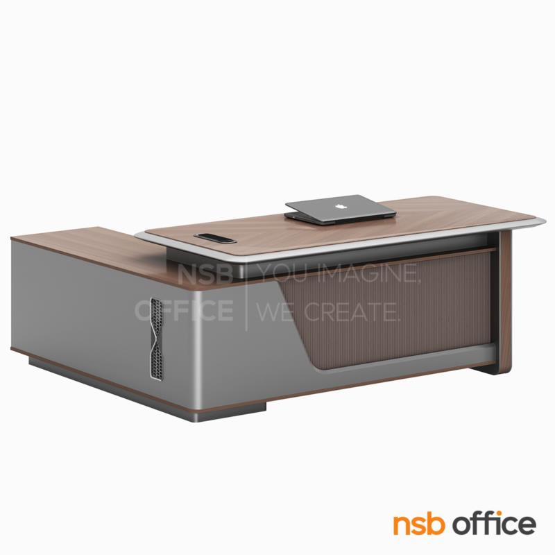 A30A109:โต๊ะทำงานผู้บริหารตัวแอล รุ่น Harriet (แฮริเอ็ต)  ขนาด 200W cm.