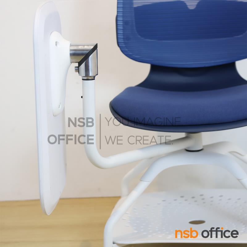 เก้าอี้้เลคเชอร์ รุ่น Bentink (เบ็นทิงค์)  โครงขาเหล็กล้อเลื่อน ฐานด้านล่างวางกระเป๋าได้