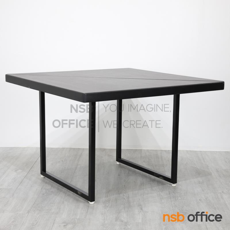 A08A034:โต๊ะประชุมทรงสี่เหลี่ยม รุ่น Nigella (ไนเจลลา)  ขาเหล็ก