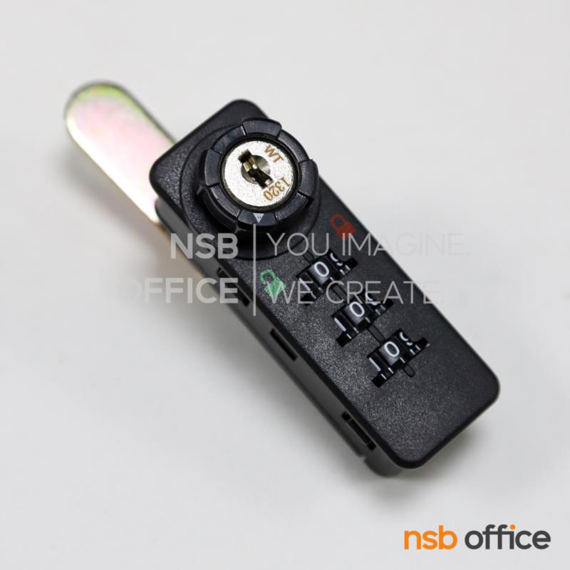 J01A033:กุญแจบานเปิดแบบรหัสหมุน 3 หลัก รุ่น Zoltex (โซเท็กซ์)  ติดตั้งได้ทั้งบานเปิดขวา-ซ้าย