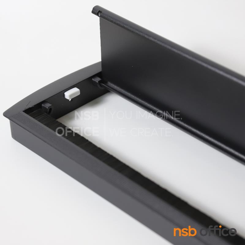 ฝาป๊อปอัพเปิด 2 ทาง  ขนาด 40W, 60W cm. (สีขาวและสีดำ) ผลิตจากอลูมิเนียม