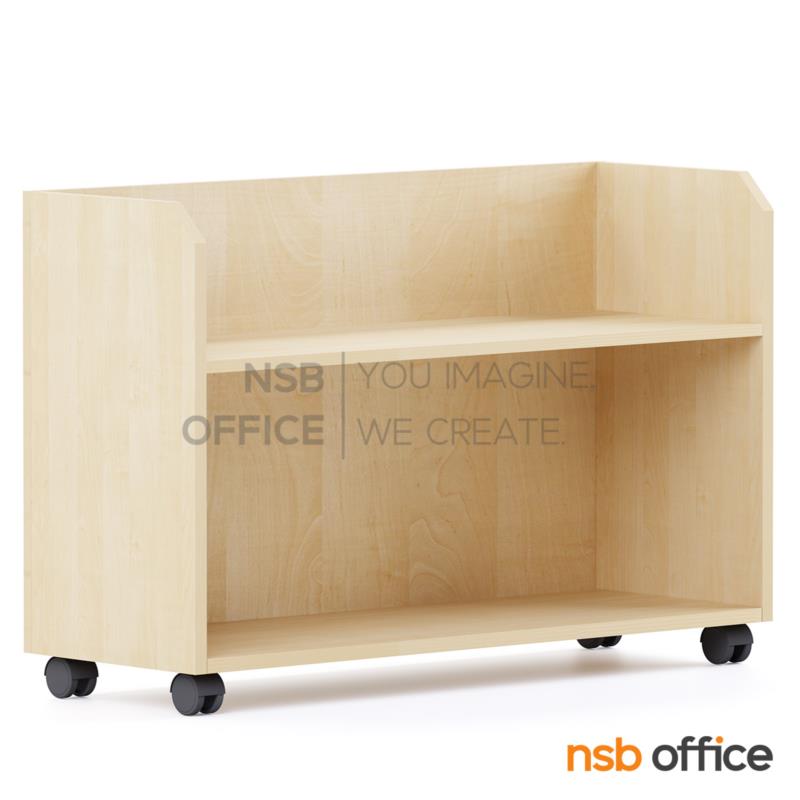 ตู้เอกสารล้อเลื่อน สูง 67 cm. วางหลังโต๊ะ   รุ่น Ellen (เอเลน)  เมลามีน