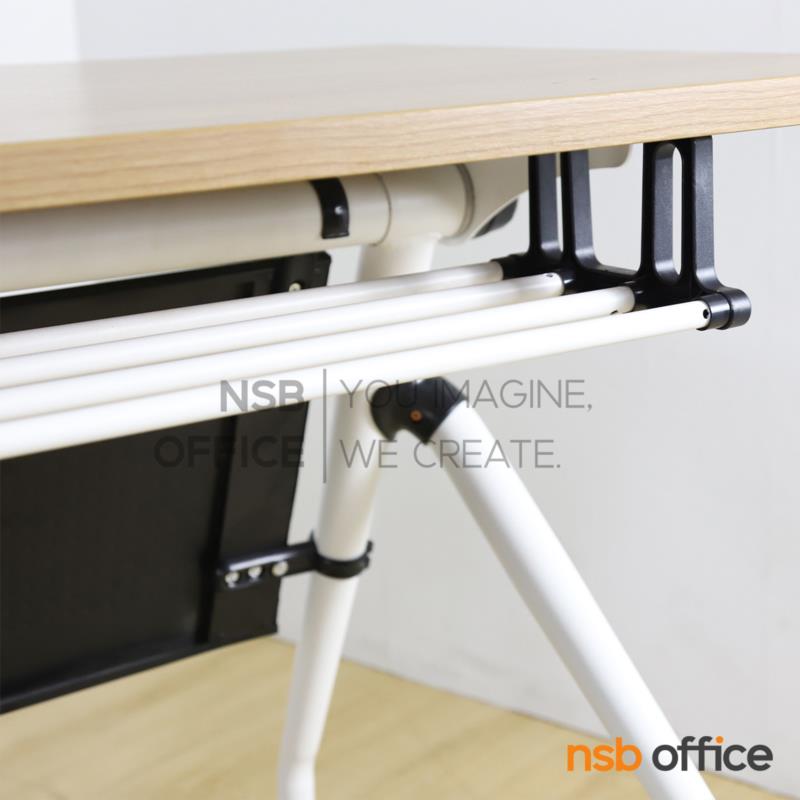 โต๊ะประชุมพับเก็บได้ล้อเลื่อน รุ่น Zandor (ซานดอร์)  บังตาเหล็ก ล้อล็อกได้