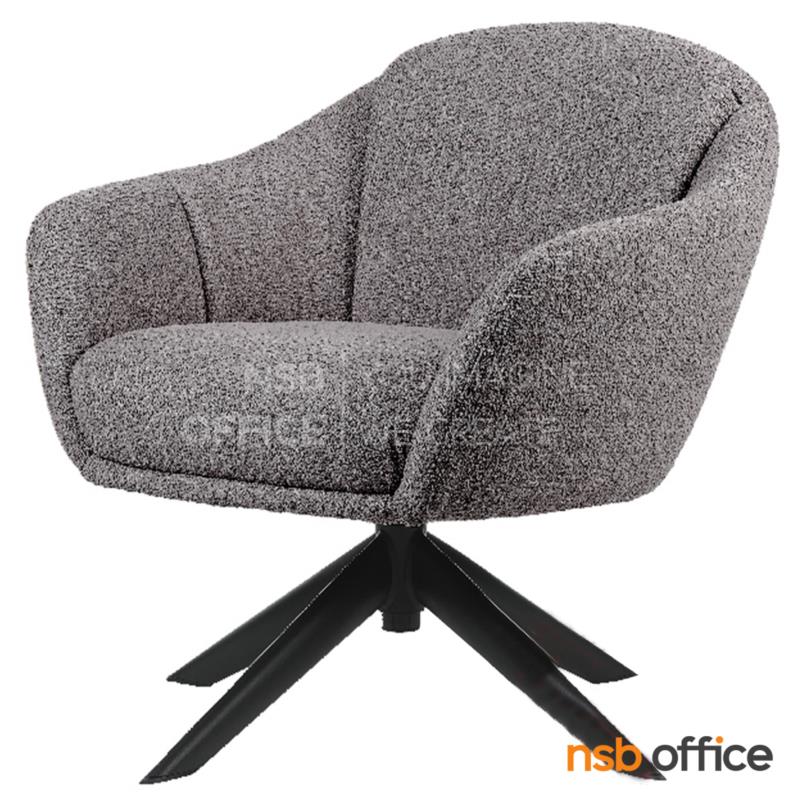 B15A153:เก้าอี้โมเดิร์นหุ้มผ้า รุ่น Wiona (วิโอนา)  โครงขาเหล็ก