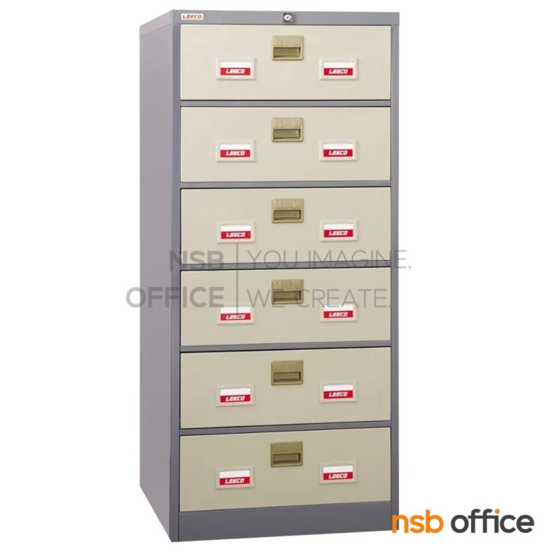 E29A047:ตู้เก็บบัตร 6 ลิ้นชัก  รุ่น CD-056 ขนาด 53.5W* 61.2D* 132H cm. 