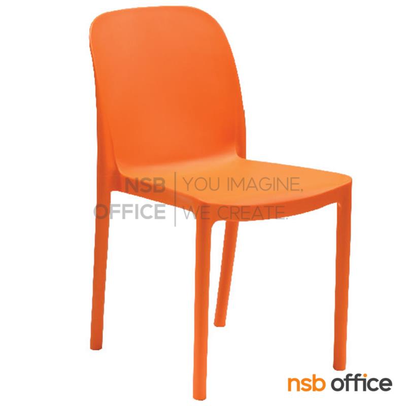 เก้าอี้โมเดิร์นพลาสติก(PP)ล้วน รุ่น PO-PN73 ขนาด 41W cm. 