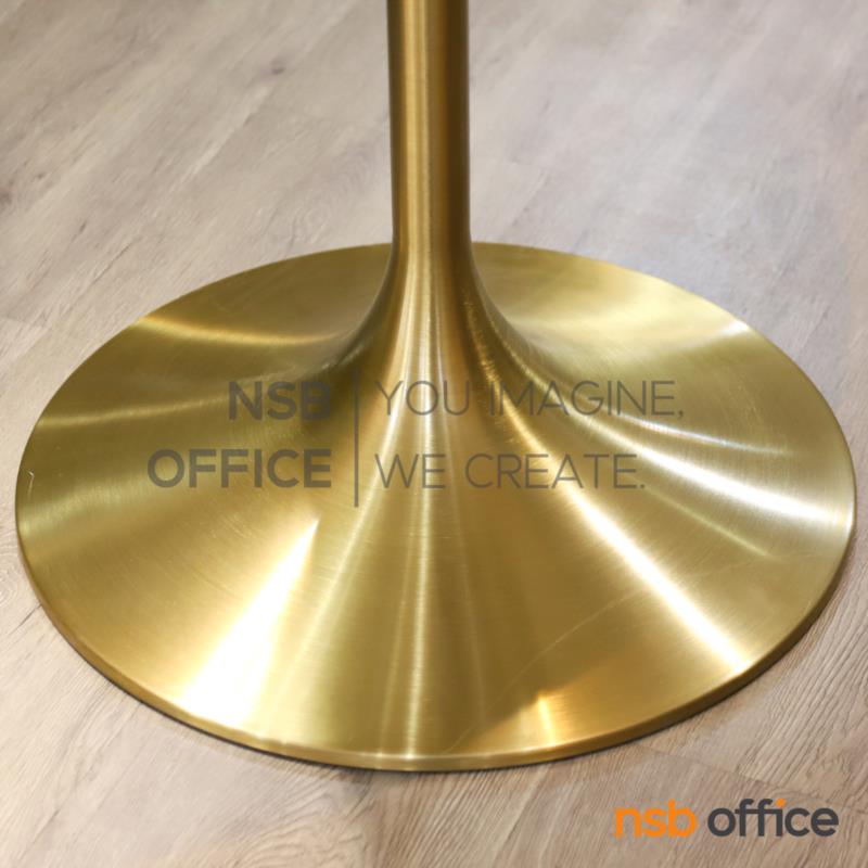 โต๊ะหน้าหินอ่อน รุ่น Fertil (เฟอร์ทิล)  โครงขาสแตนเลส hairline สีทอง