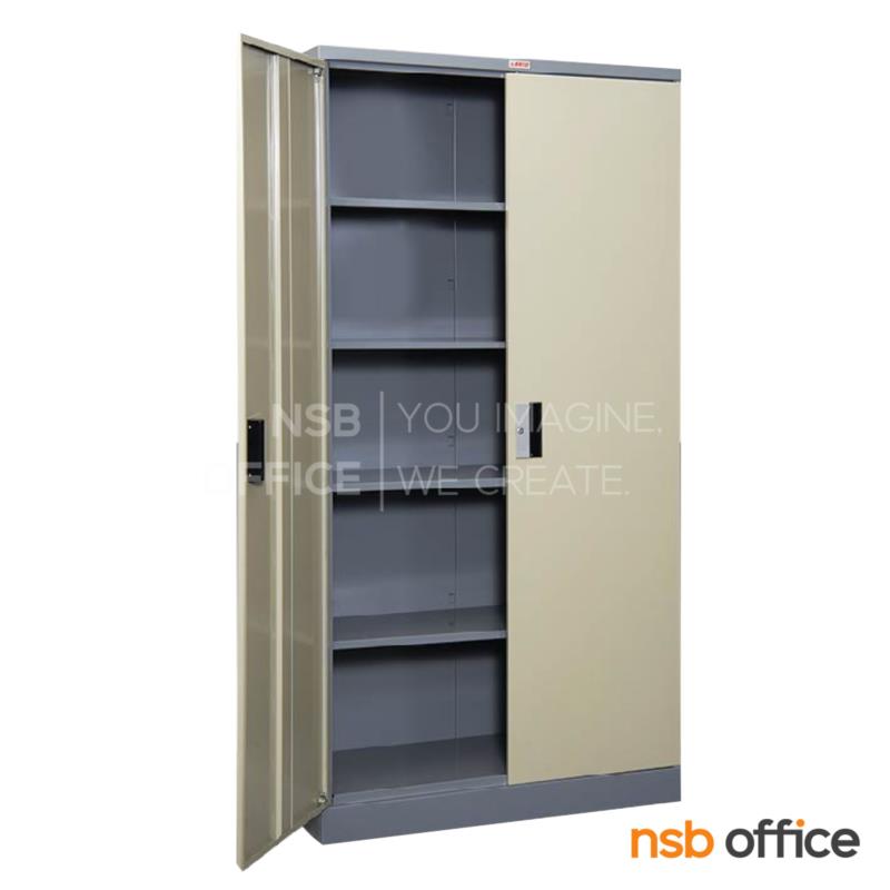E29A060:ตู้เอกสารเหล็ก 2 บานเปิด รุ่น CS-02 ขนาด 91.4W* 47D* 181.7H cm. มือจับแบบฝังคู่