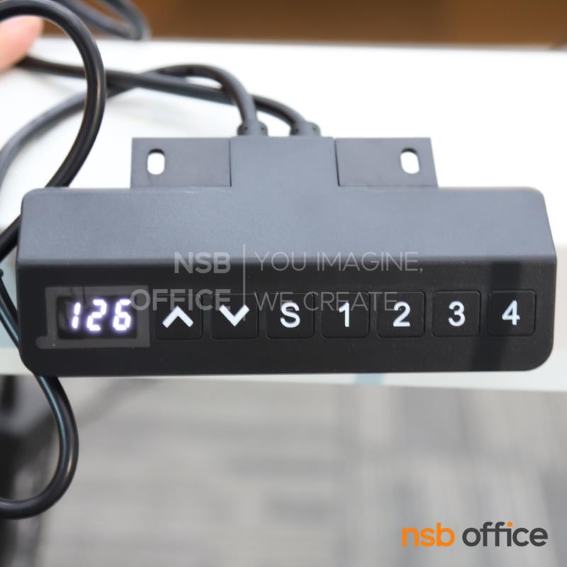 โครงขาปรับระดับแบบโต๊ะตรง 2 ที่นั่ง (4 motors)  รุ่น Alfred (อัลเฟรด)  