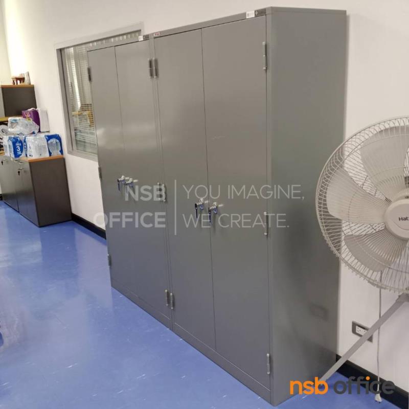 ตู้เอกสารเหล็ก 2 บานเปิด รุ่น Kimmel (คิมเมล) ขนาด 92W*183H cm. มือจับบิด (มาตรฐาน มอก. 353-2566 0.6 mm)