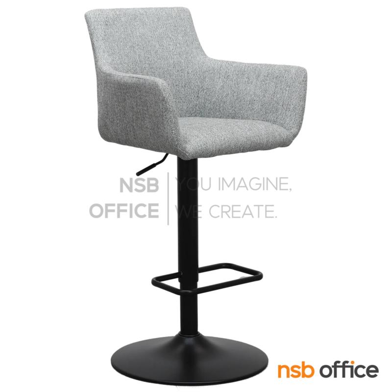 B18A121:เก้าอี้บาร์สูงโมเดิร์น  รุ่น Romeo (โรมิโอ)  ขาโครเมี่ยมฐานจานกลม