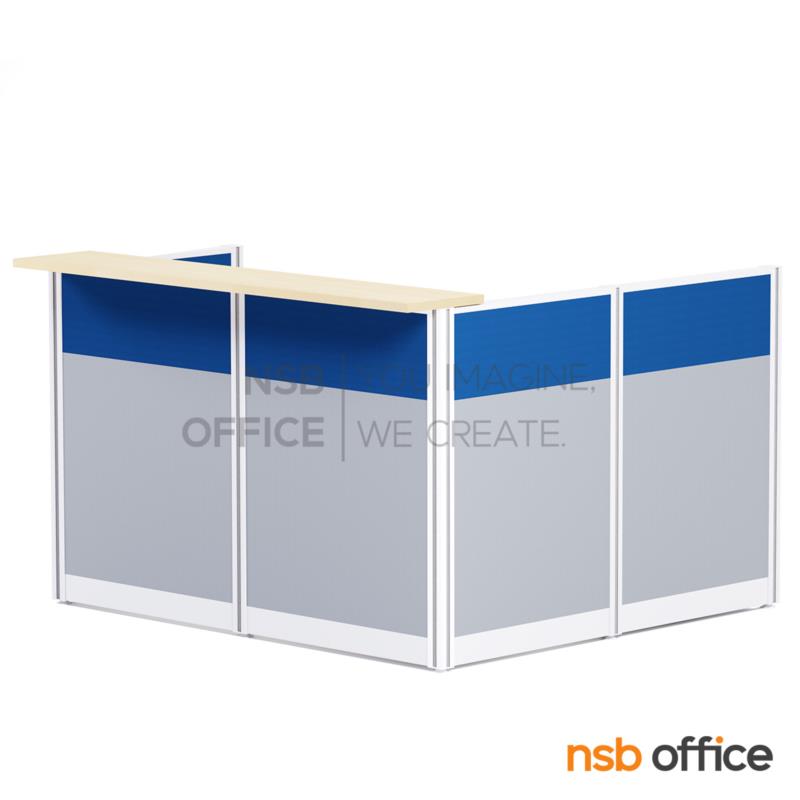 เคาน์เตอร์ตัวแอลสีทูโทน รุ่น Coralix (โคราลิกซ์) ขนาด 160W ,180W cm. พร้อมตู้ลิ้นชักล้อเลื่อน