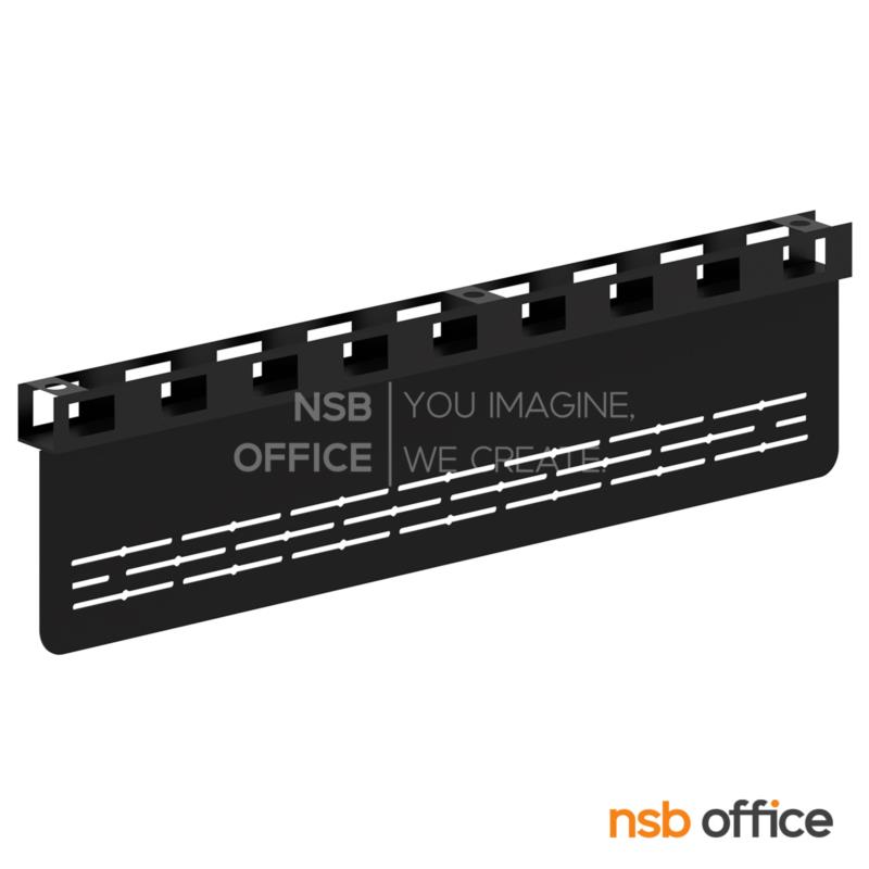 A03A050:รางไฟเหล็ก ติดตั้งกลางโต๊ะ รุ่น Blackbird (แบล็กเบิร์ด) ขนาด 100W cm. 