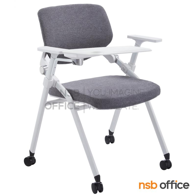 B07A144:เก้าอี้เลคเชอร์หุ้มผ้า รุ่น Orevan (โอรีแวน)  ขาเหล็ก