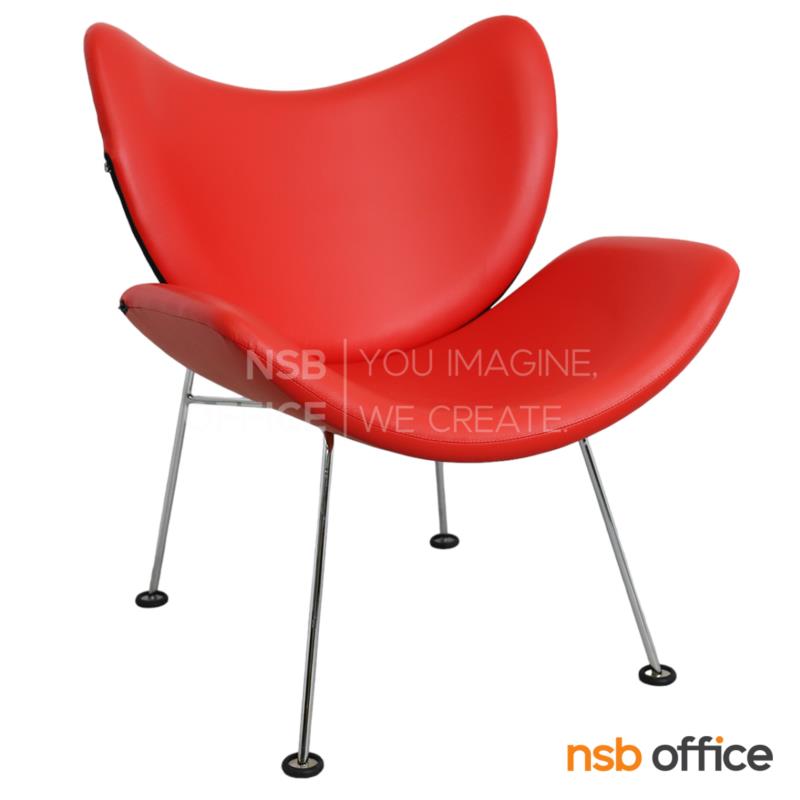 B15A033:โซฟาตัวเดี่ยวหุ้มหนังเทียม รุ่น GD-OR   ขาเหล็ก 